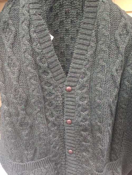Image for Kerry Woolen Blackwatch V-Neck Sweater