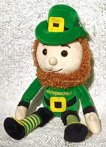 Image for Liffey Artefacts- Cuddly Long Leg Leprechaun Toy