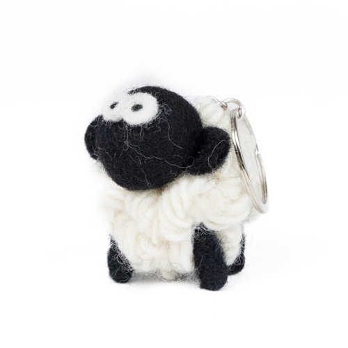 Image for Erin Knitwear Irish Labaabaa Mountain Black Face Sheep Keychain