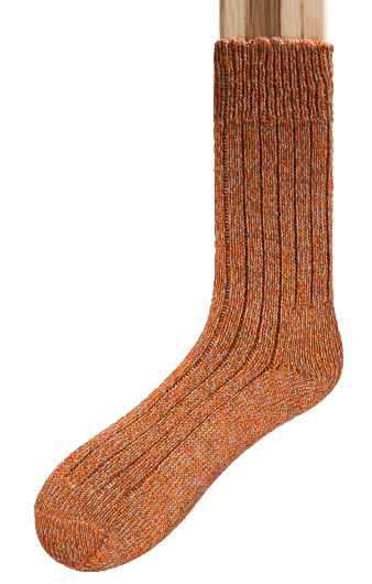 Image for Grange Craft Connemara Heathers Socks, Orange