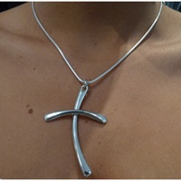 Image for Pewter Cross Pendant