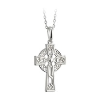 Image for Kids Sterling Silver Filigree Cross