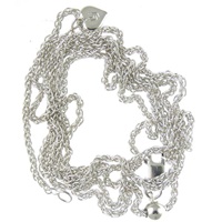 Image for Sterling Silver 30" Adjustable Spiga Chain
