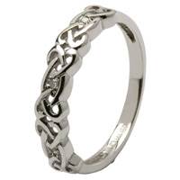 Image for Diamond set Celtic Ring Albany | Troy Schenectady | Saratoga NY