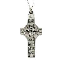 High Cross Of Scriptures - Clonmacnoice - Sterling Silver