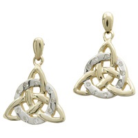 Image for Trinity Earrings With Pressure Set Diamonds