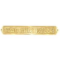 Brass Cead Mile Failte, Large