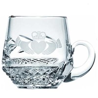Image for Galway Irish Crystal Claddagh Christening Mug