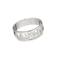 Image for Trinity, Shamrock, Claddagh Band Ring