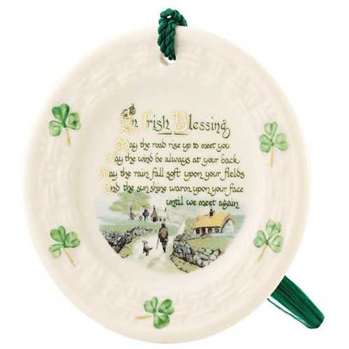 Image for Belleek Classic Irish Blessing Ornament